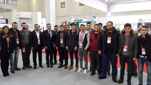 Öğrencilerimiz Win Metal Working Fuarı'nda