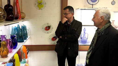 Beykoz University paid a Cooperation Visit to the Glass Furnace Foundation  
