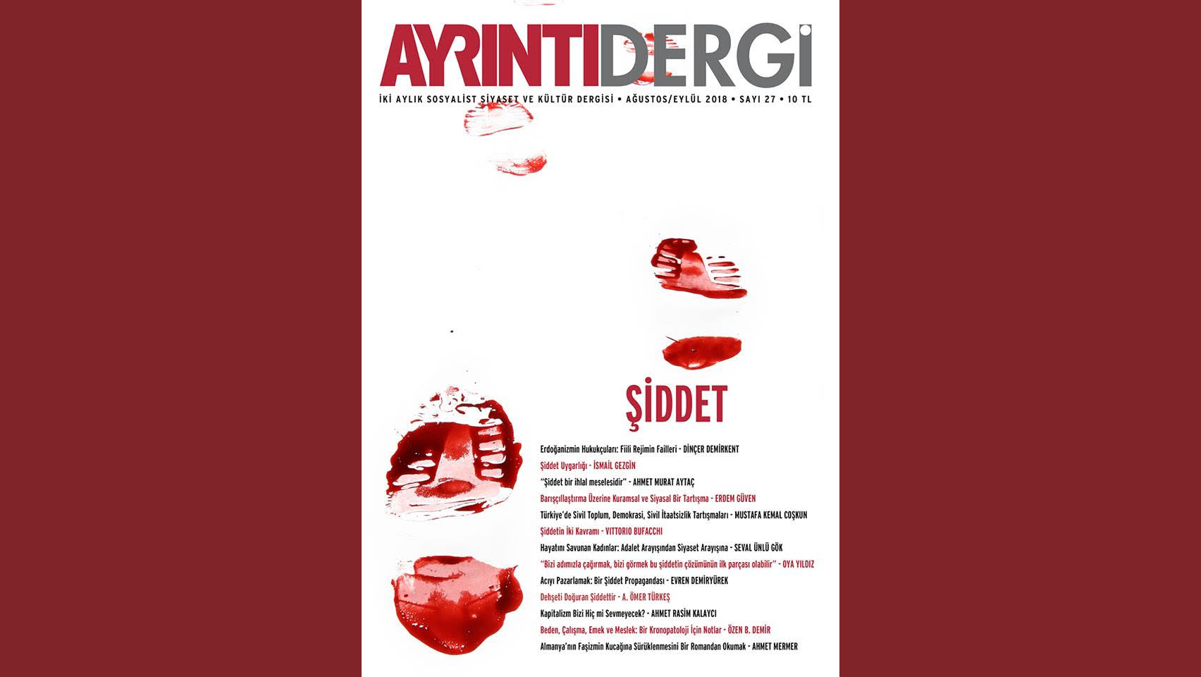 Dr. Öğretim Üyesi Gök'ün Ayrıntı Dergi'de Yayınlanan Makalesi