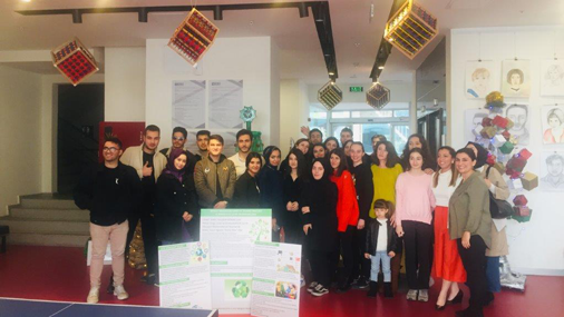 İç Mimarlık ve Çevre Tasarımı Öğrencilerinden “Soyut Çam Ağacı” Projesi