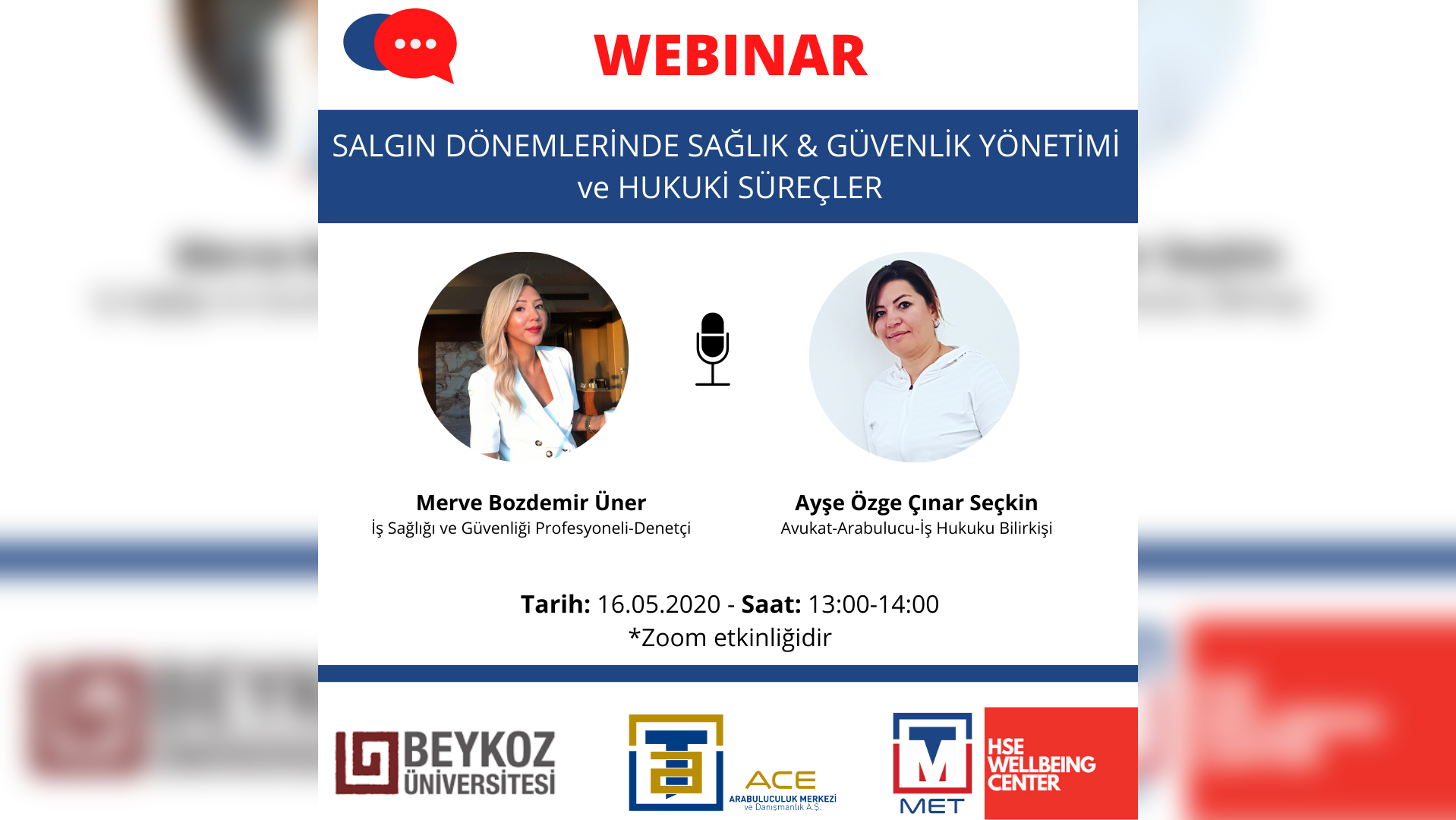 Salgın Dönemlerinde Sağlık & Güvenlik Yönetimi Ve Hukuki Süreçler