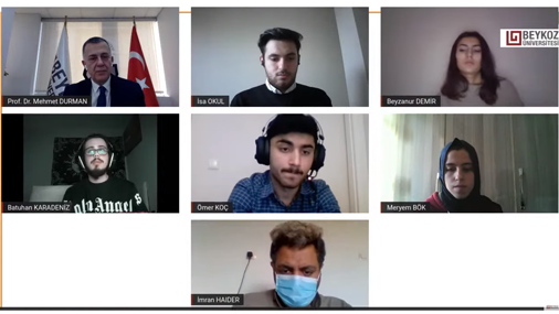 The Rector-Student Meeting Held Online