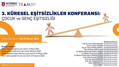 3. Küresel Eşitsizlikler Konferansı Gerçekleşti