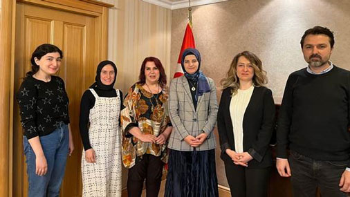 Beykoz Kaymakamı Esengül Korkmaz Çiçekli’yi, Proje İş Birlikleri İçin Makamında Ziyaret Ettik