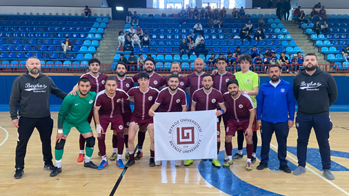 Futsal Takımımız Antrenmanlarını Sürdürüyor