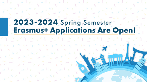 2023-2024 Erasmus+ Applications Started