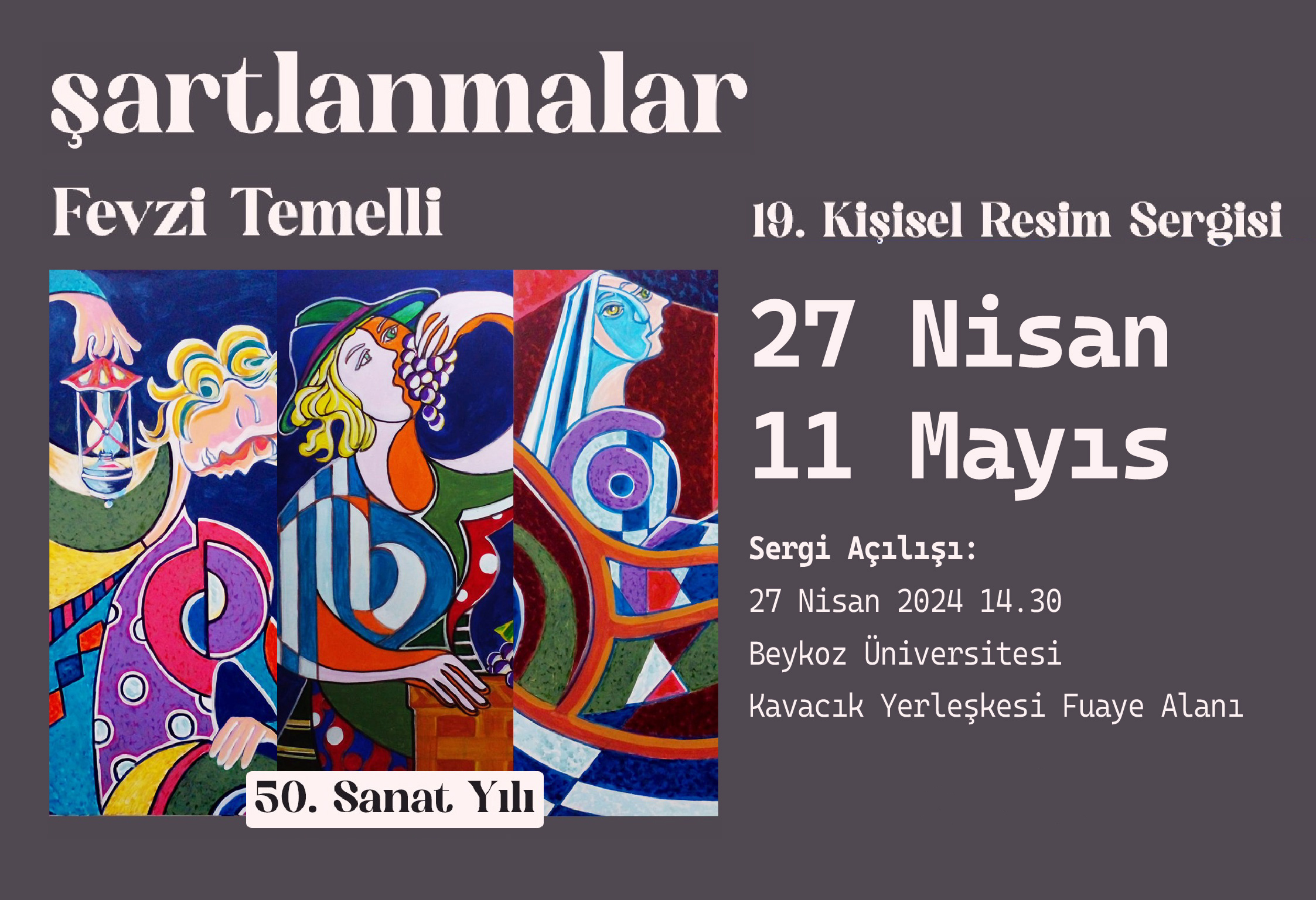 Fevzi Temelli Kişisel Resim Sergisi