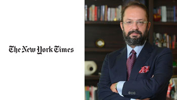Prof. Dr. Ahmet Kasım Han’ın Görüşleri The New York Times'ta Yayınlandı