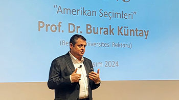 Rector Prof. Dr. Burak Kütay Gathered with Students at Turing Event!