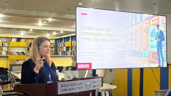 3. Uluslararası Gelenekten Geleceğe Bilgi ve Belge Yönetimi Sempozyumuna Katıldık