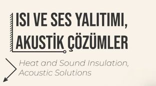 Isı ve Ses Yalıtımı, Akustik Çözümler